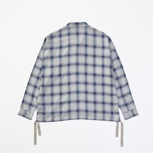 VICTIM [ヴィクティム] BIG RAYON CHECK SHIRTS ＜ビッグ