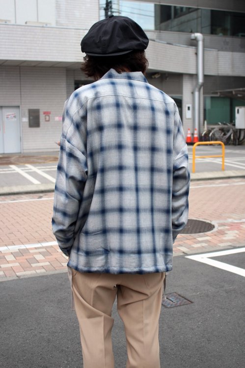 VICTIM [ヴィクティム] BIG RAYON CHECK SHIRTS ＜ビッグレーヨン ...