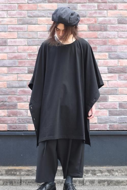 Ground Y [グラウンドワイ] 30/Cotton Jersey Big Poncho Cut