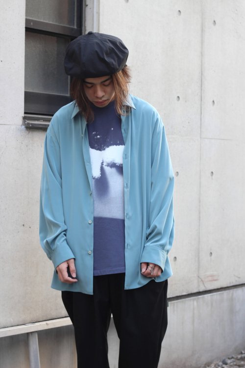 LAD MUSICIAN [ラッドミュージシャン] DECHINE BIG SHIRT ＜デシン