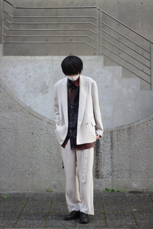 WIZZARD [ウィザード] L/S PRINT SLIT SHIRTS ＜ロングスリーブ