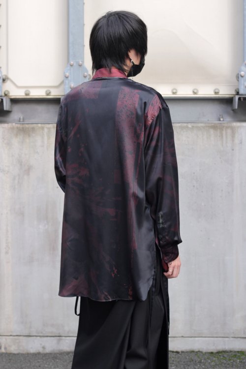 WIZZARD [ウィザード] L/S PRINT SLIT SHIRTS ＜ロングスリーブ