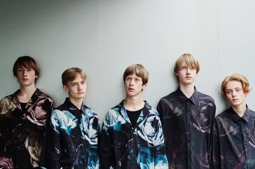 LAD MUSICIAN [ラッドミュージシャン] FLOWER BIG SHIRTS 