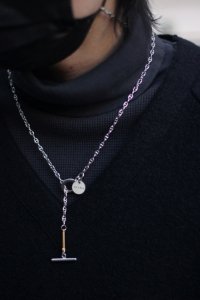 JieDa [ジエダ] CHAIN NECKLACE ＜チェーンネックレス＞ Jie-22S-GD06 2022SS シルバー