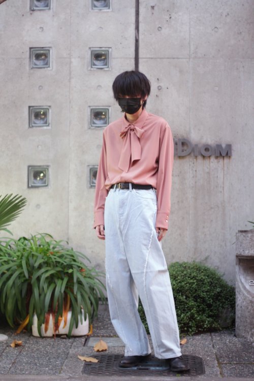 JieDa used loose fit jeans 22ss 大人気新作
