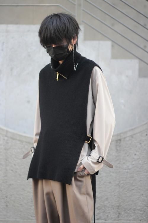 CULLNI [クルニ] 21-AW-041 タートルニットベスト UNISEX 2021AW ...