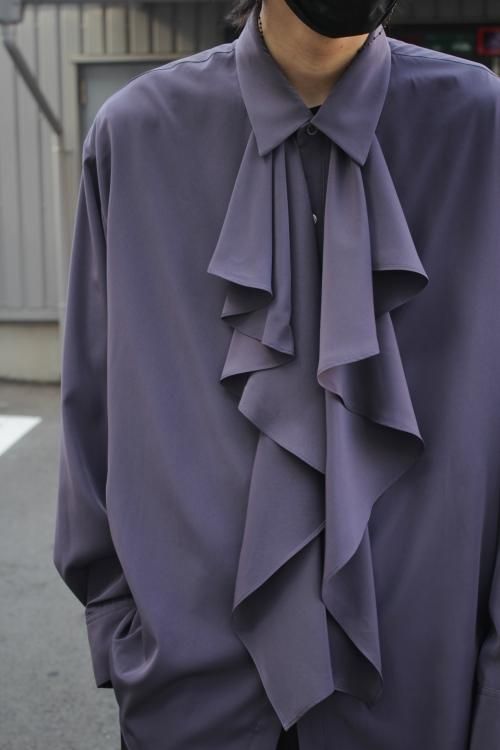 LAD MUSICIAN [ラッドミュージシャン] DECHINE FRILL SHIRT ＜デシン ...