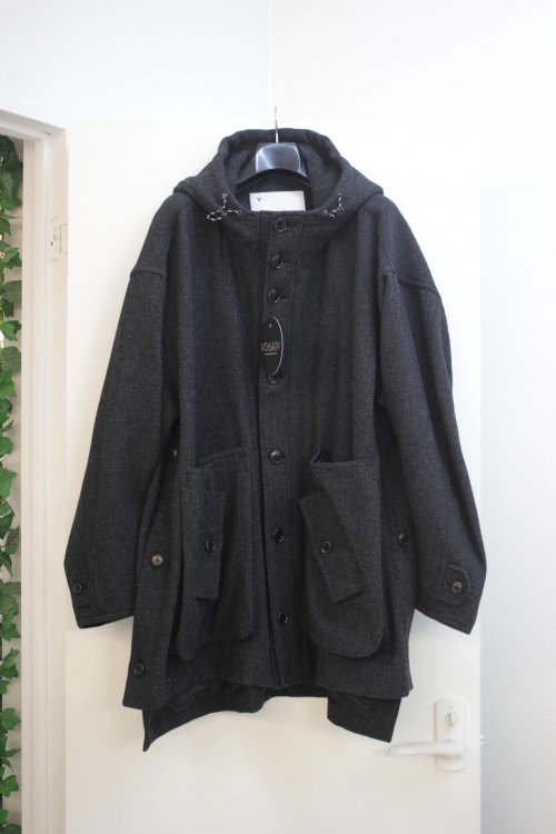 VOAAOV [ヴォアーブ] Oil Cut Melton Big Pocket Parka ＜オイルカット 