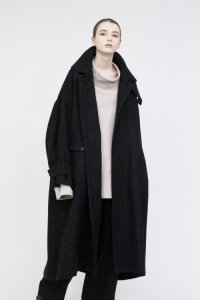 VOAAOV [ヴォアーブ] Soft Wool Big Coat ＜ソフトウールビッグコート＞ VOSW-G62 2021AW/21秋冬 ブラック