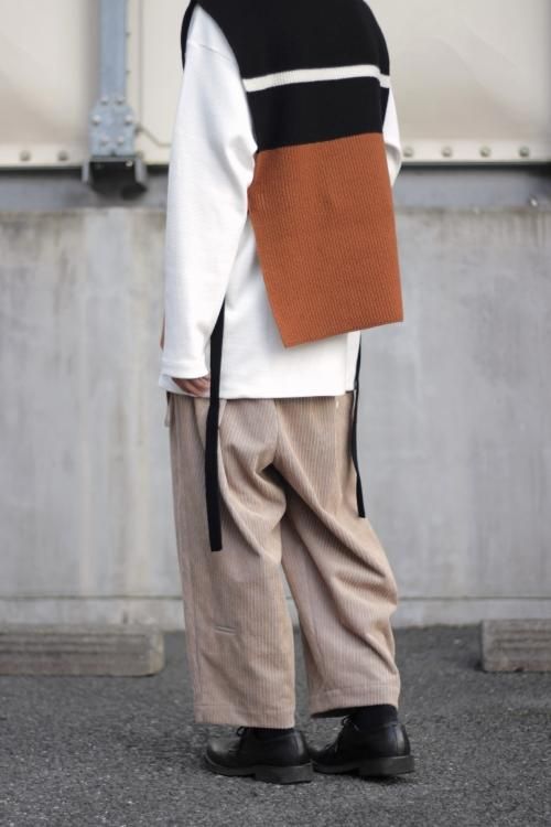 Dulcamara [ドゥルカマラ] CORDUROY TUCK WIDE PANTS
