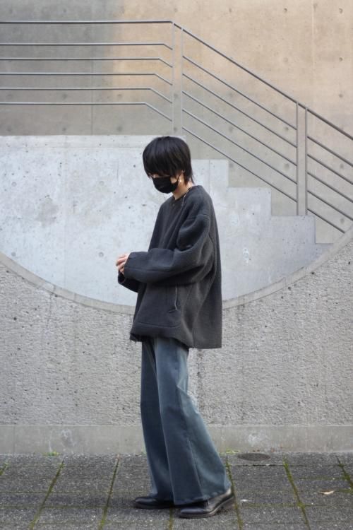 LAD MUSICIAN [ラッドミュージシャン] STRETCH CORDUROY WIDE FLARE 