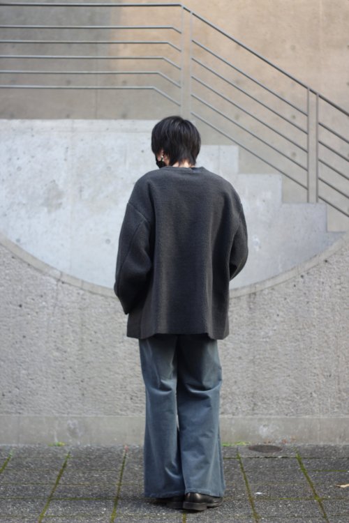 LAD MUSICIAN [ラッドミュージシャン] STRETCH CORDUROY WIDE FLARE