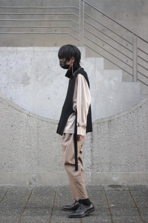 Dulcamara [ドゥルカマラ] YOSOIKI OVER TUCK PANTS ＜よそいき