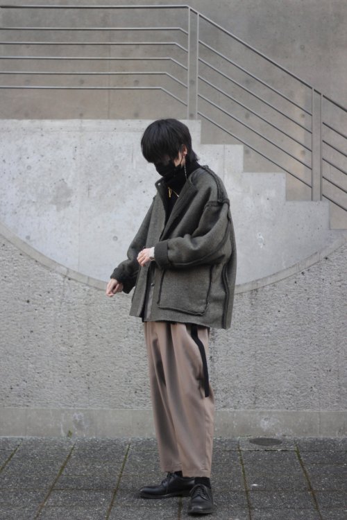 Dulcamara [ドゥルカマラ] YOSOIKI OVER TUCK PANTS ＜よそいき ...