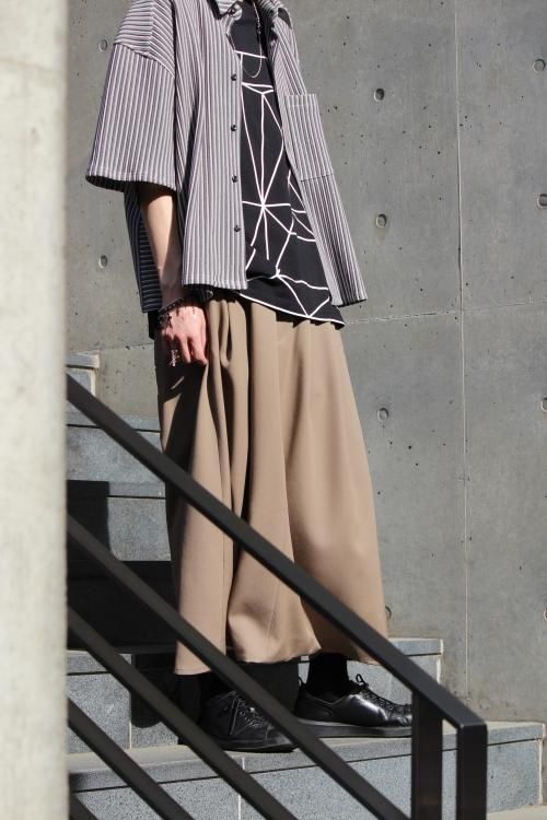 Dulcamara [ドゥルカマラ] YOSOIKI WIDE SARUEL PANTS ＜よそいき