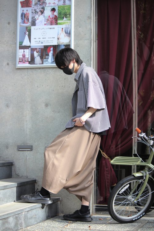 Dulcamara [ドゥルカマラ] YOSOIKI WIDE SARUEL PANTS ＜よそいき