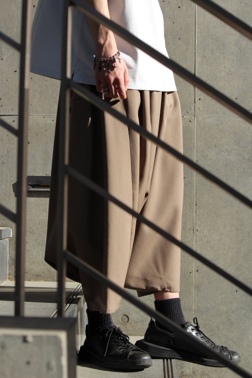 Dulcamara [ドゥルカマラ] YOSOIKI WIDE SARUEL PANTS ＜よそいき