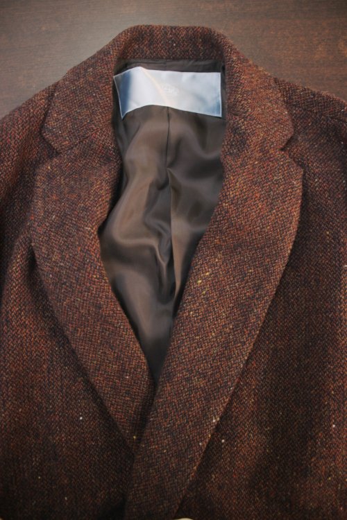 Dulcamara [ドゥルカマラ] BRITISH WOOL DOUBLE JACKET ＜ブリティッシュウールダブルジャケット＞  2021AW/秋冬 D221-J207 レッドブラウン