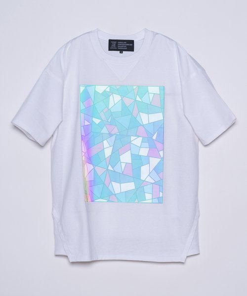 ANREALAGE [アンリアレイジ] PATCHWORK PRISM T-SHIRT ＜パッチワーク