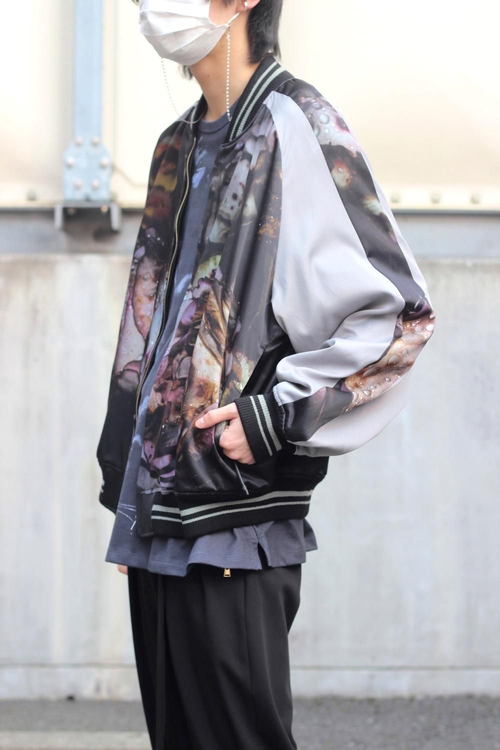 lad musician 18ss 花柄スラックス-