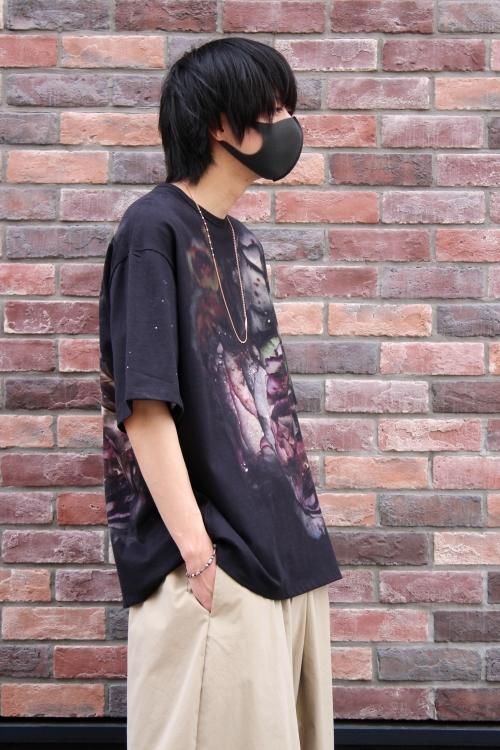 ラッドミュージシャン バックフロント 花柄シャツ Tシャツ | yucca.com.mx