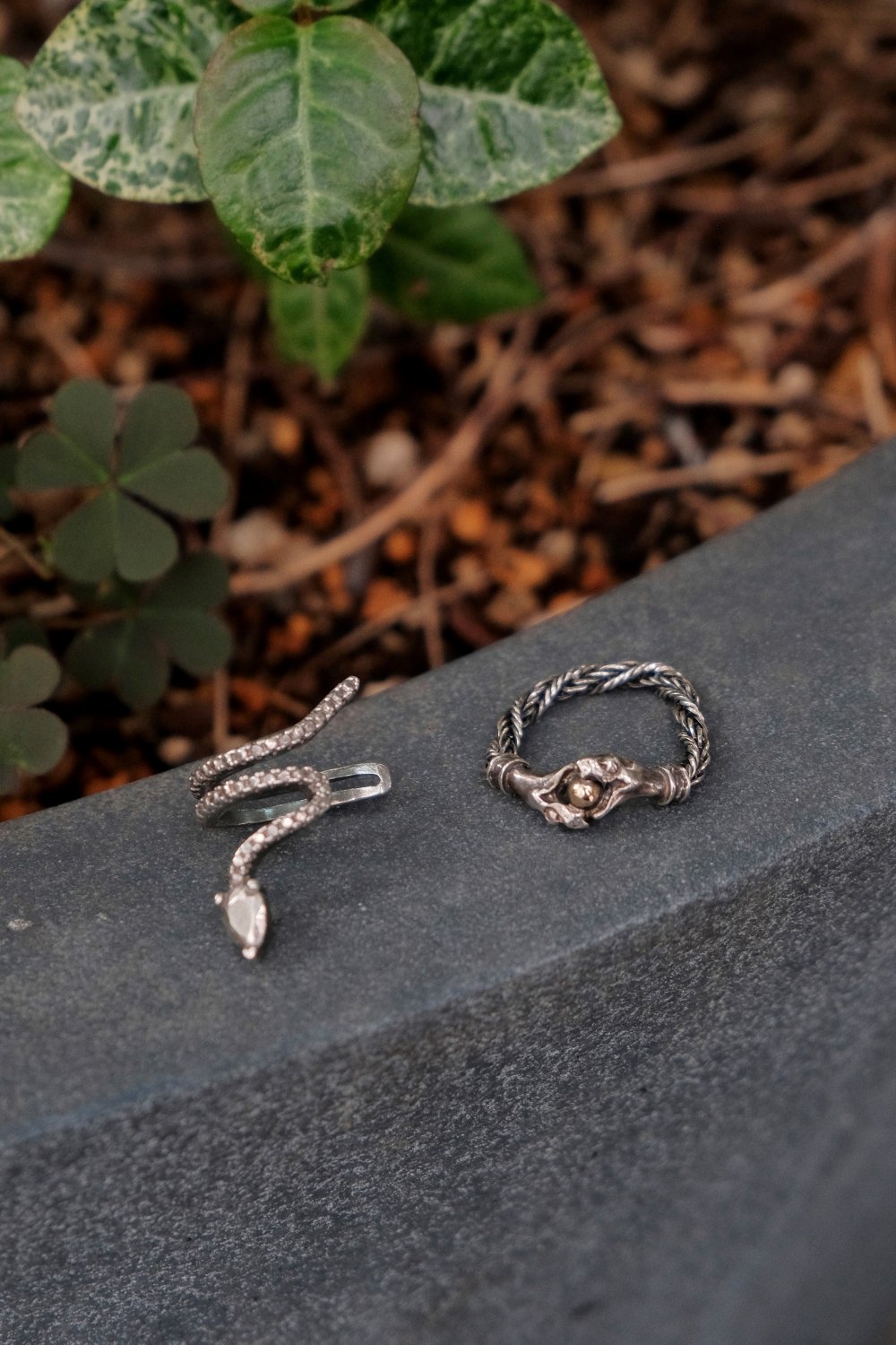 gunda/ガンダ/SNAKE RING/EARCUFF/2WAY-