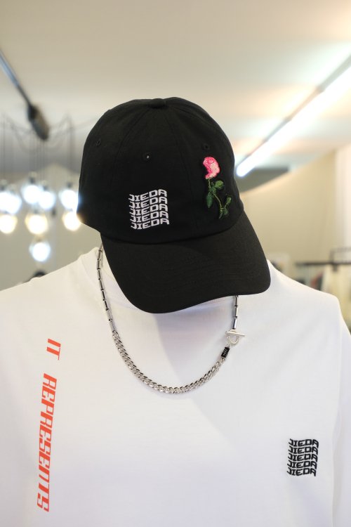 JieDa [ジエダ] LOGO EMBROIDERY CAP ＜ロゴエンブロイダリーキャップ