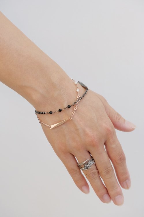 Atease [アティース] RANDOM CHAIN BRACELET ＜ランダムチェーン