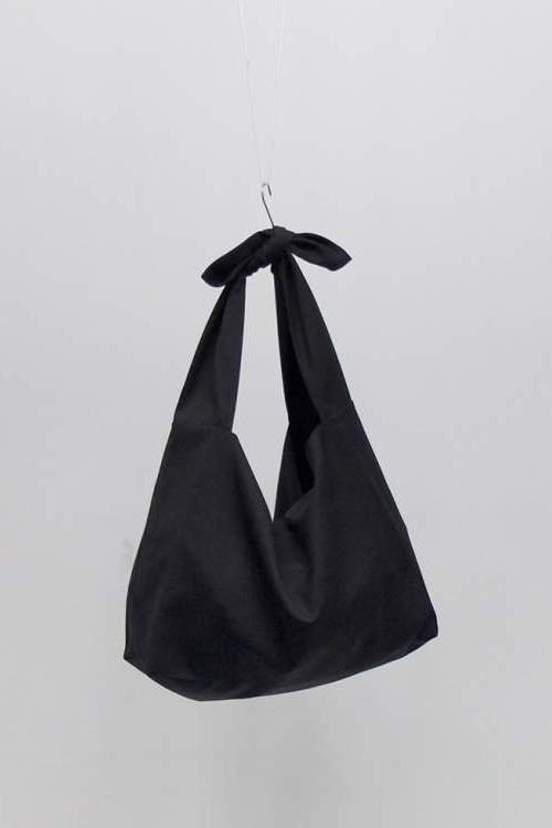 Dulcamara [ドゥルカマラ] YOSOIKI TOTE BAG ＜よそいきトートバッグ＞ D222-B100 2022AW/秋冬 ブラック