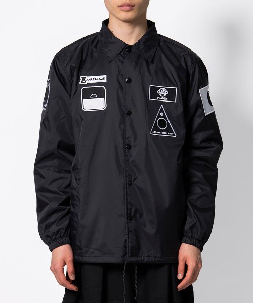 ANREALAGE [アンリアレイジ] SPACESUIT PATCH COACH JACKET ＜スペース 