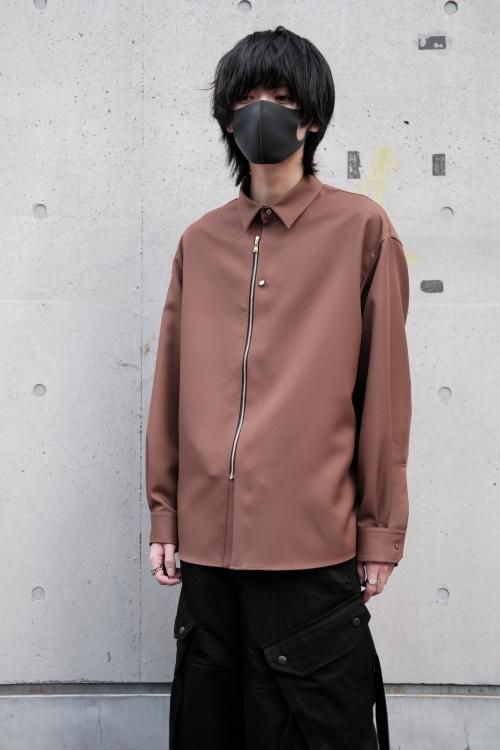 CULLNI [クルニ] Front Zip Shirt ＜フロントジップシャツ＞ 22