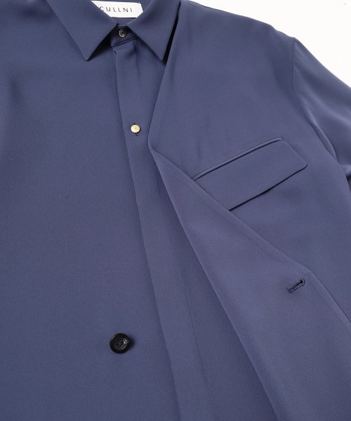 CULLNI [クルニ] Jacket Combination Shirts ＜ジャケット 