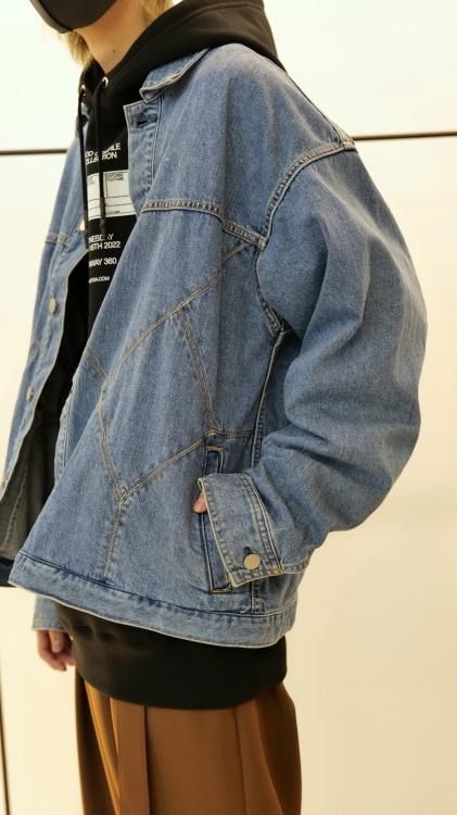 JieDa [ジエダ] SWITCHING PANEL DENIM JACKET ＜スイッチングパネルデニムジャケット＞ Jie-22W-JK09  2022AW/秋冬 インディゴ