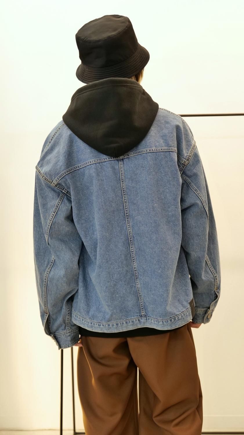 のぼり「リサイクル」 JieDa ジエダ SWITCHING PANEL DENIM JACKET