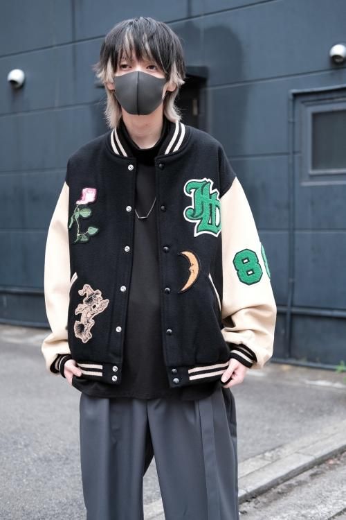 JieDa × SKOOKUM [ジエダ×スクーカム] PATCH STADIUM JACKET