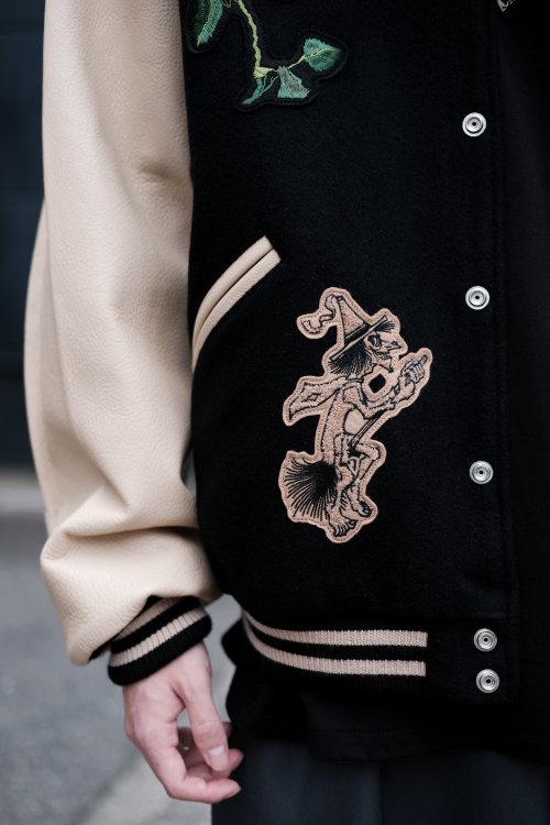 JieDa × SKOOKUM [ジエダ×スクーカム] PATCH STADIUM JACKET