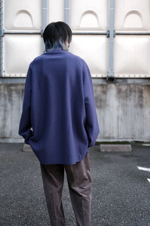 VOAAOV [ヴォアーブ] WOOL HI-NECK PULLOVER KNIT ＜ウールハイネック