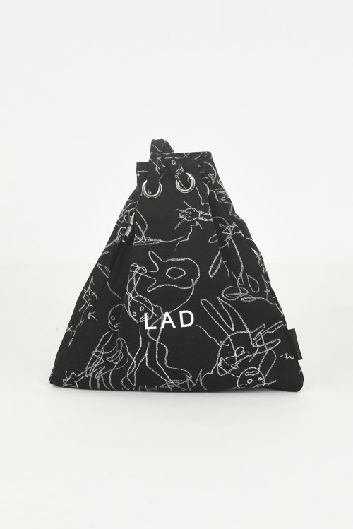 LAD MUSICIAN [ラッドミュージシャン] DIFFERENT MINI DRAWSTRING BAG