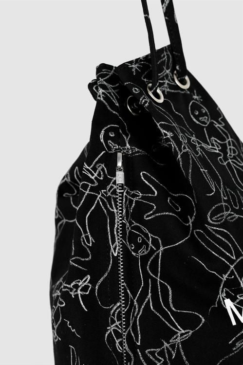 LAD MUSICIAN [ラッドミュージシャン] DIFFERENT DRAWSTRING BAG