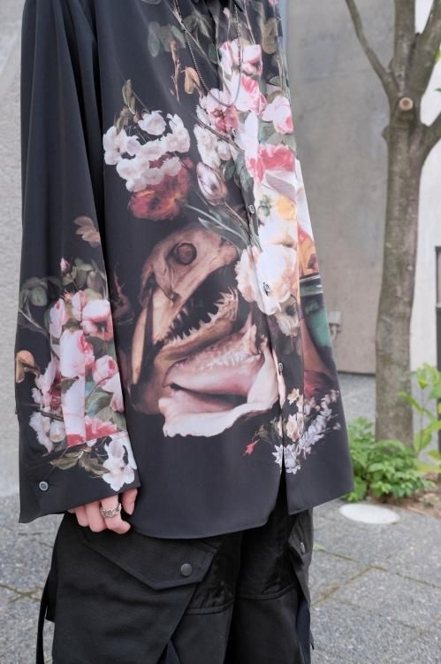 LAD MUSICIAN 17SS 花柄 ロング シャツ 46 23SS復刻柄 | gulatilaw.com