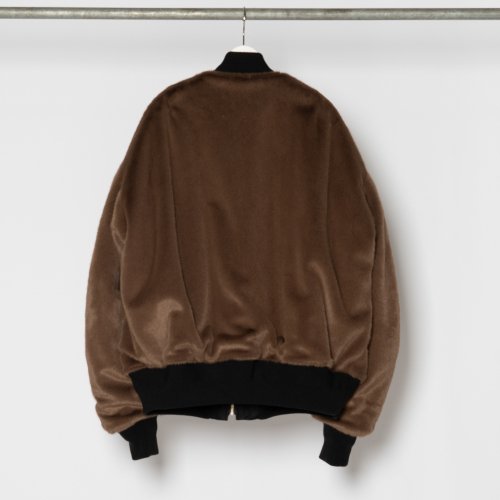 WIZZARD [ウィザード] 2WAY FUR REVERSIBLE BOMBER JACKET ＜ファー ...