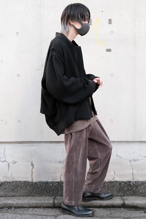 VOAAOV [ヴォアーブ] BISHU RECYCLE WOOL 2WAY LAYERED BLOUSON ＜尾州 