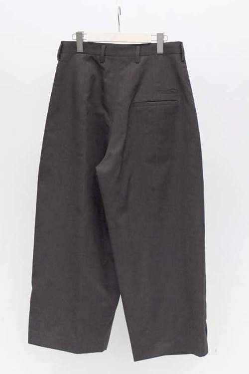 Dulcamara [ドゥルカマラ] YOSOIKI SLASH HEM WIDE PANTS ＜よそいき