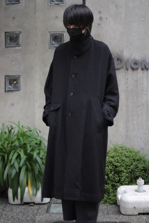 VOAAOV BISHU WOOL BIG COAT