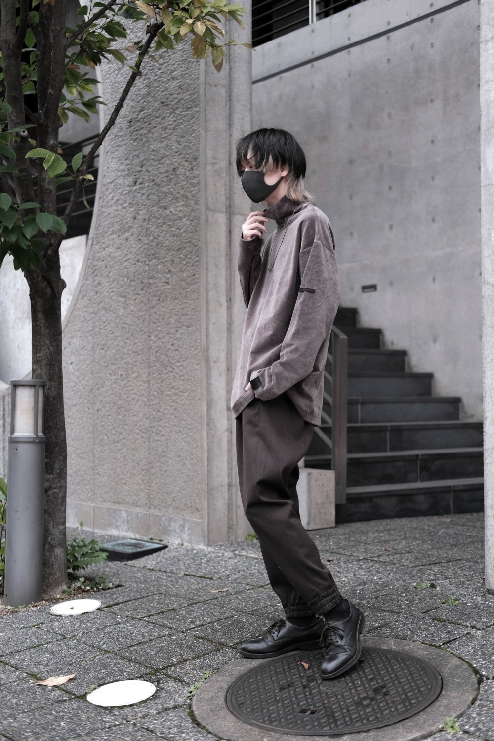 N.HOOLYWOOD [エヌハリウッド] CORDUROY HIGH NECK SWEAT ...