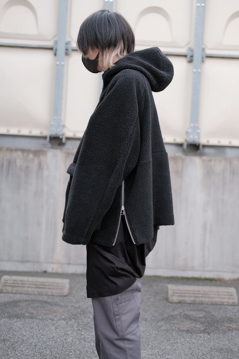 17AW my beautiful landlet ボアビッグジャージーBZ