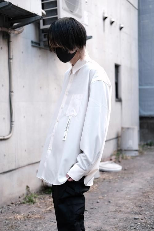 JieDa [ジエダ] OVERSIZED SHIRT L/S ＜ベーシックワイドシャツ＞ Jie