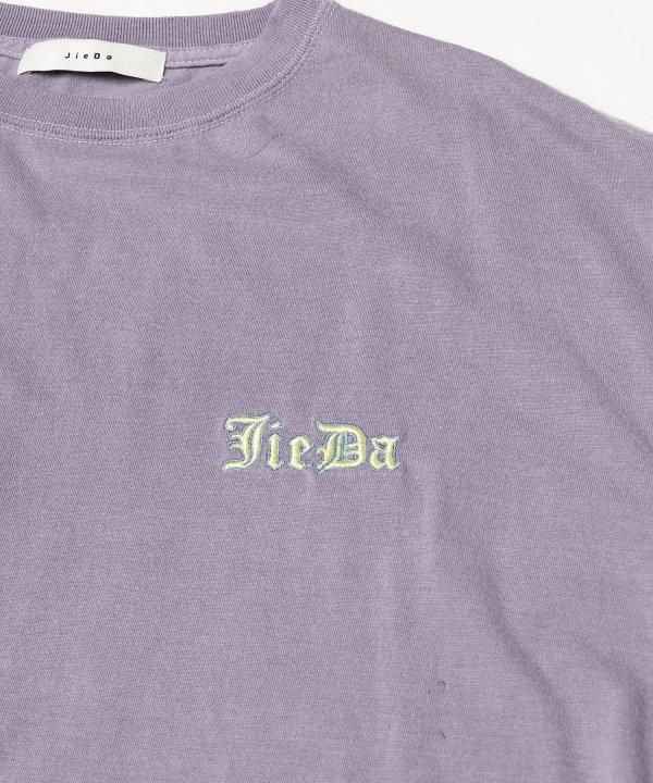 JieDa [ジエダ] DAMEGE GOTHIC PIGMENT TEE ＜ダメージゴシック