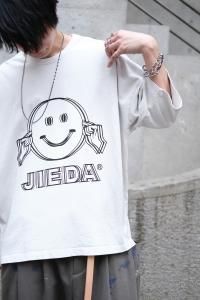 <img class='new_mark_img1' src='https://img.shop-pro.jp/img/new/icons2.gif' style='border:none;display:inline;margin:0px;padding:0px;width:auto;' />JieDa [] SMILE OVERSIZED TEE 㥹ޥ磻Tġ Jie-23S-CT11-A 23SS 2Ÿ