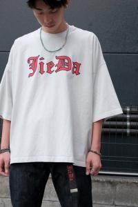 <img class='new_mark_img1' src='https://img.shop-pro.jp/img/new/icons2.gif' style='border:none;display:inline;margin:0px;padding:0px;width:auto;' />JieDa [] GOTHIC OVERSIZED TEE 㥴å磻Tġ Jie-23S-CT11-B 23SS ܥ꡼